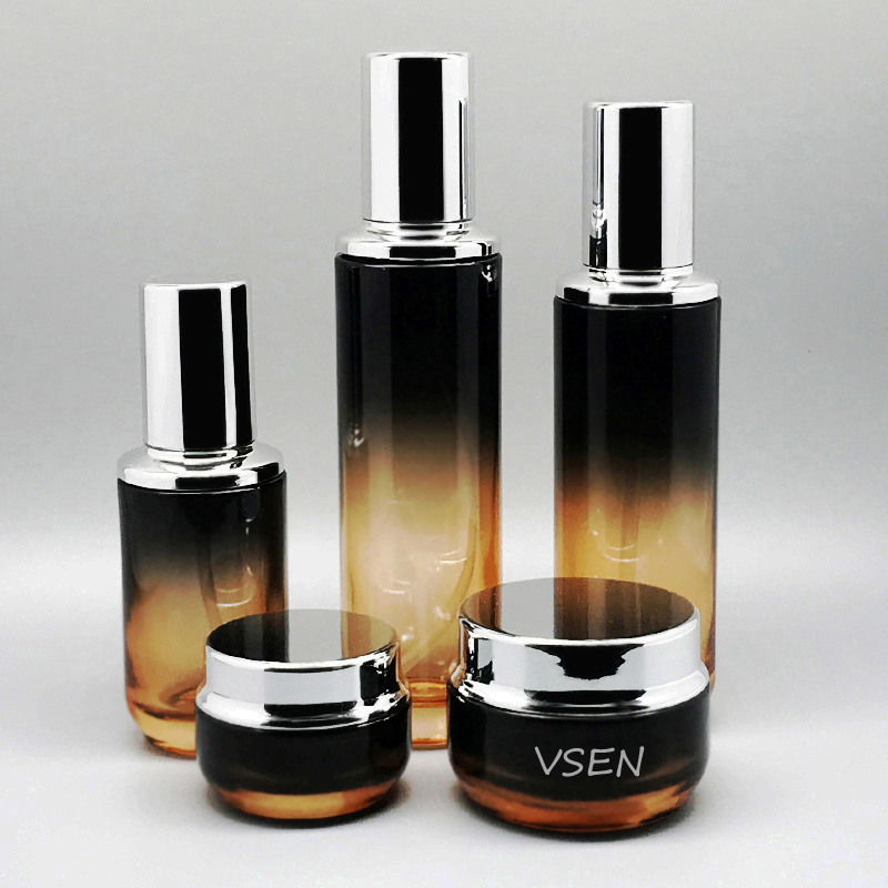 新款hth.com 紫罗兰hth.com套装瓶子定制高档玻璃(图10)